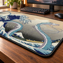 Haku Dragon Ghibli Studio Spirited Away The Great Wave Japan Desk Mat