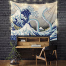 Haku Dragon Ghibli Studio Spirited The Great Wave Tapestry
