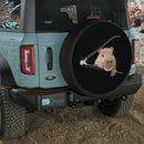 Capybara Unzipped Jeep Car Spare Tire Cover