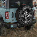 Hang In There It Gets Worse Car Spare Tire Cover