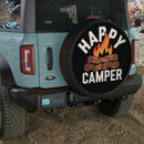 Happy Camper Campfire Jeep Car Spare Tire Cover