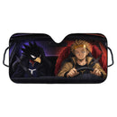 Hawks x Tokoyami My Hero Academia Car Auto Sunshades