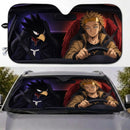Hawks x Tokoyami My Hero Academia Car Auto Sunshades