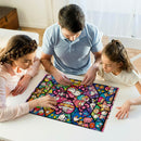 Hello Kitty And Friends Love Stained Glass Jigsaw Puzzle