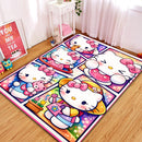 Hello Kitty Cute Emotion Rectangular Area Rug