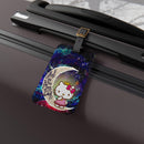 Hello Kitty Love You To The Moon Galaxy Luggage Tag