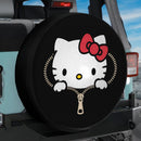 Hello Kitty Unzipped Jeep Car Spare Tire Cover