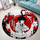 Hinata Japan Style Round Rug