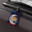 Hinata Haikyuu Love You To The Moon Galaxy Luggage Tag