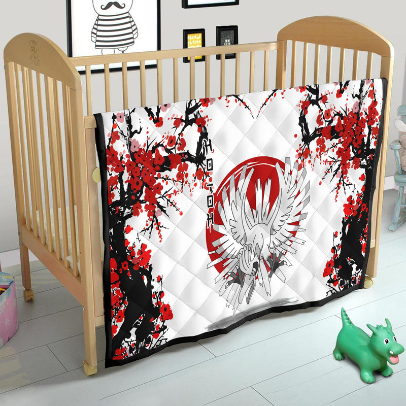 Ho Oh Pokemon Japan Style Quilt Blanket