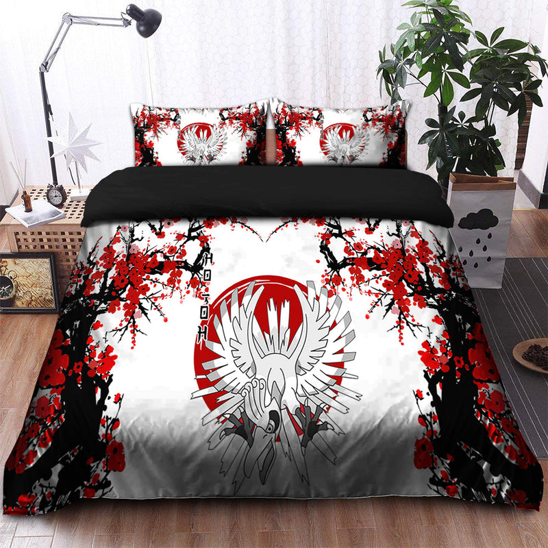 Ho Oh Pokemon Japan Style Bedding Set Duvet Cover And 2 Pillowcases