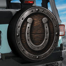 Hoeseshoe Viking Car Spare Tire Cover