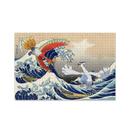 Hoho vs Lugia Pokemon The Great Wave Jigsaw Puzzle