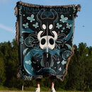 Hollow Knight Anime Art Woven Throw Blanket