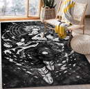 Holy Goku Ultra Instinct Rectangular Area Rug