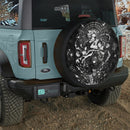 Holy Goku Ultra Instinct Car Spare Tire Cover