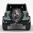 Holy Goku Ultra Instinct Car Spare Tire Cover