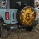 Honey Bee Vintage Jeep Car Spare Tire Cover
