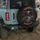 Honor And Sacrifice Brothers In Arms Car Spare Tire Cover