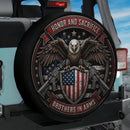 Honor And Sacrifice Brothers In Arms Car Spare Tire Cover
