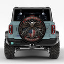 Honor And Sacrifice Brothers In Arms Car Spare Tire Cover