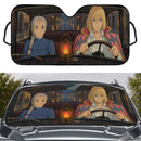 Howl's Moving Castle Studio Ghibli Car Auto Sunshades