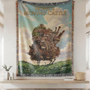 Howls Moving Castle Studio Ghibli Woven Throw Blanket