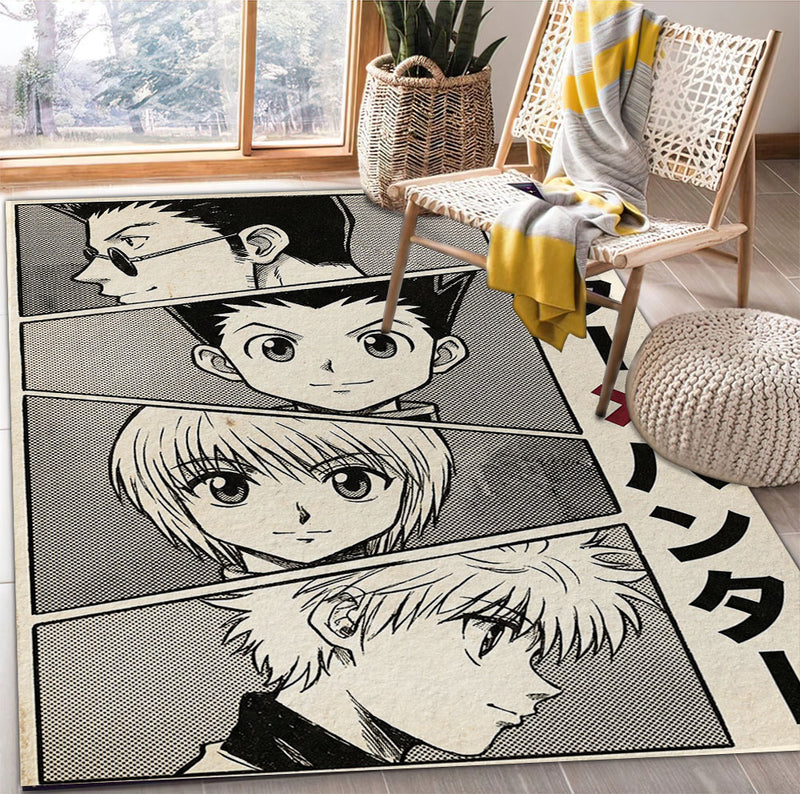 Hxh Rug Hunter x Hunter Character Rectangular Area Rug