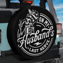 Husbands Last Nerve Car Spare Tire Cover