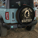 Jesus Bigfoot Car Spare Tire Cover