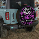 I Have Boo And Jeeps Car Spare Tire Cover