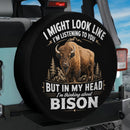 Thinking About Bison Car Spare Tire Cover
