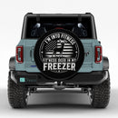 I'm Into Fitness Deer In My Freezer Car Spare Tire Cover