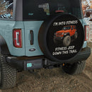 I am Into Fitness Jeep Car Spare Tire Cover