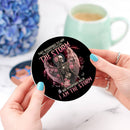 I Am The Storm Skull Ceramic Decor Coaster - Gift Idea