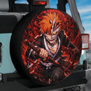 Ichigo Kurosaki Bleach Anime Glass Car Spare Tire Cover