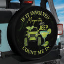 Jeep Girl Cocktails Margarita Car Spare Tire Cover