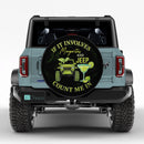Jeep Girl Cocktails Margarita Car Spare Tire Cover