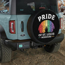 LGBT Pride Cat Funny Jeep Car Spare Tire Cover