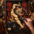 Inosuke Demon Slayer Rectangle Jigsaw Puzzle