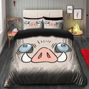 Inosuke Hashibira Face Demon Slayer Bedding Set