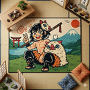 Inosuke Japan Demon Slayer Rectangular Area Rug