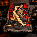 Inosuke Demon Slayer Woven Throw Blanket