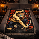 Inosuke Demon Slayer Woven Throw Blanket