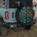 Turtle Find My Soul Car Spare Tire Cover