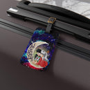 Inuyasha Love You To The Moon Galaxy Luggage Tag