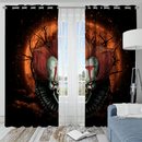 It Horror Movie Moonlight Window Curtain