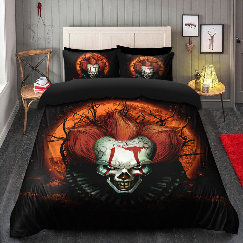 It Pennywise Moonlight Bedding Set Duvet Cover And 2 Pillowcases Nearkii