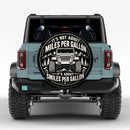 It's Not About Miles Per Gallon It's About Smiles Per Gallon Car Spare Tire Cover
