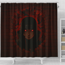 Itachi Uchiha Break Wall Shower Curtain